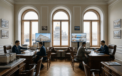 Обработка заявок для агентства недвижимости