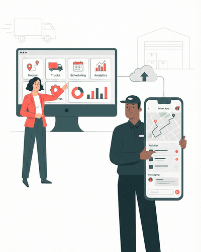 Мобильное приложение водителя