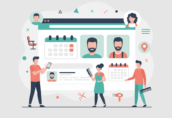 Виджет онлайн-записи для барбершопа