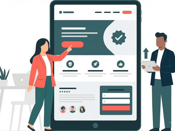 Пример лендинга с высокой конверсией