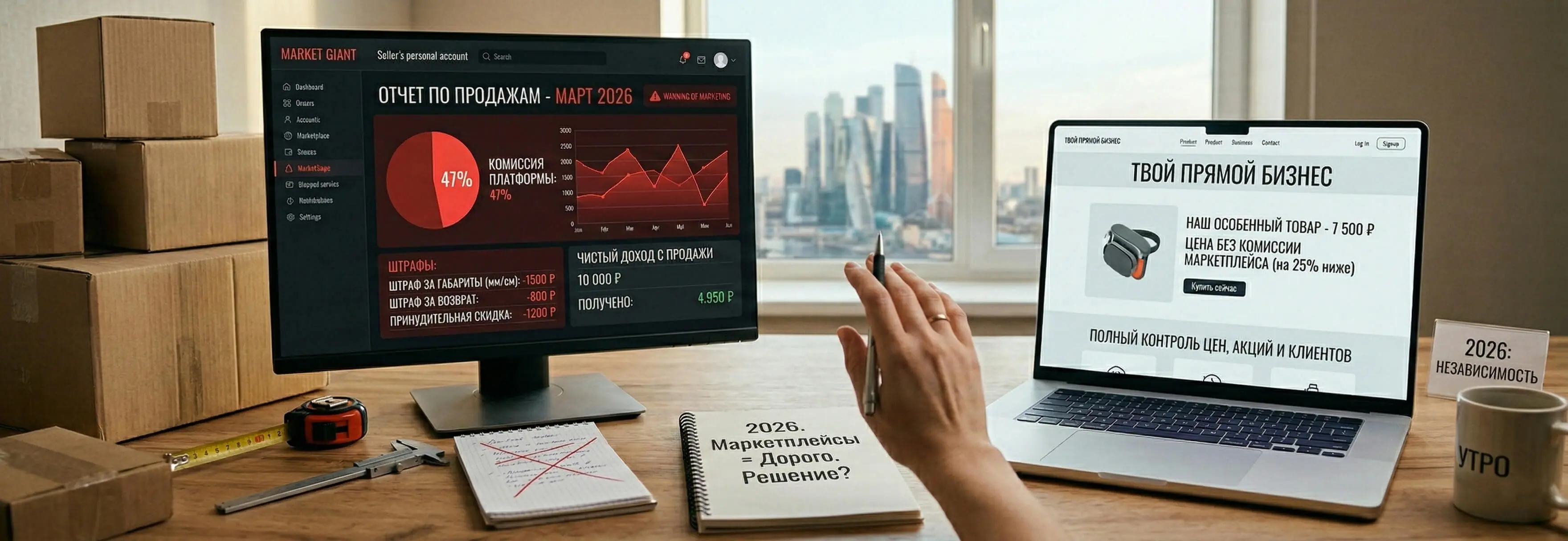 Золотая клетка 2026: Почему маркетплейсы стали ловушкой и пора возвращаться к "своему дому"